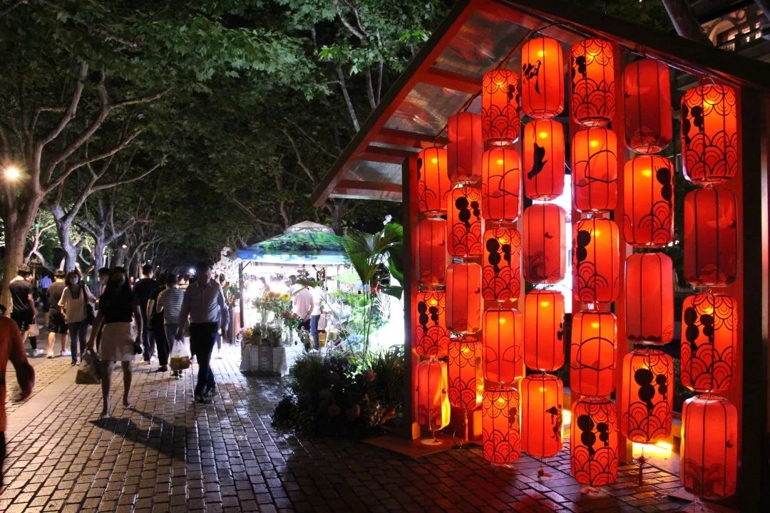 湖滨步行街夜巷市集(待审核样本)
